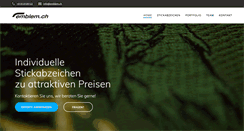Desktop Screenshot of emblem.ch